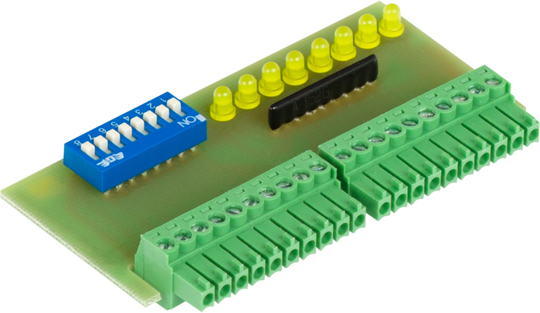 Bild Testplatine für I/O Controller