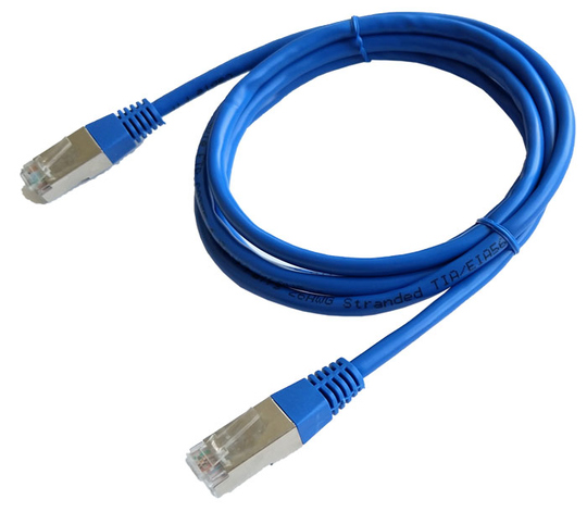 Bild Blaues Patchkabel