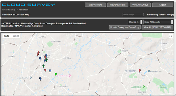 Screenshot Cloud Survey